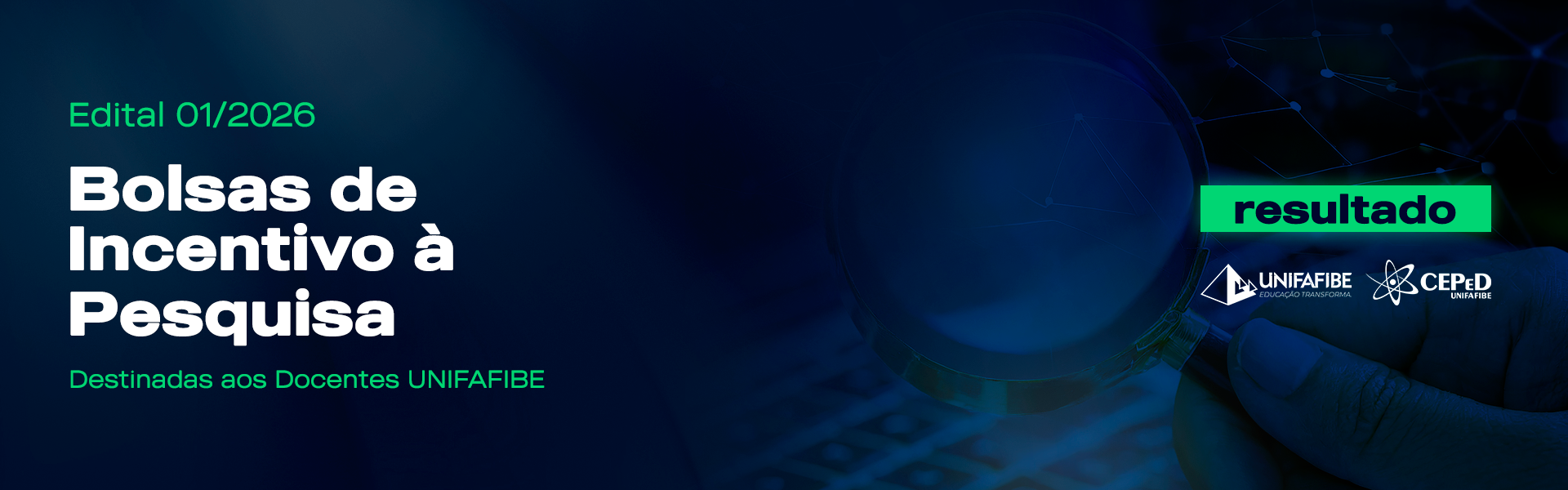 bolsa de pesquisa resultado