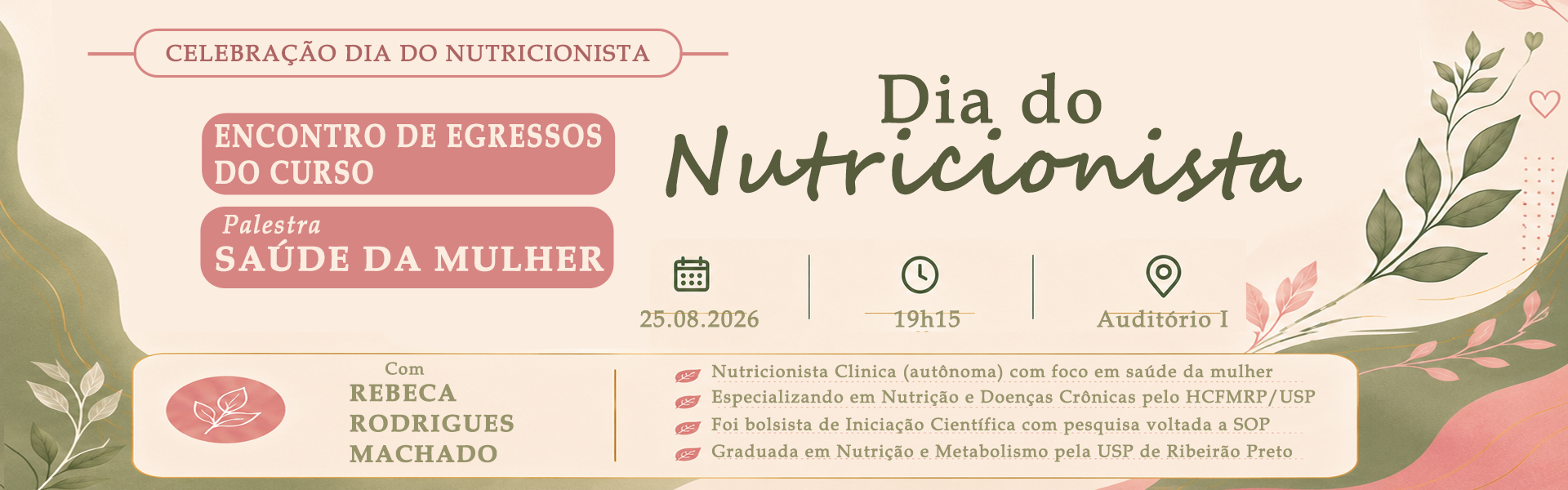 banner para dia do nutricionista